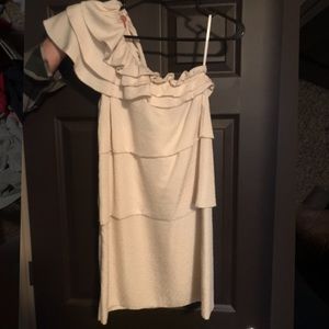 Off the shoulder Ruffle Dress